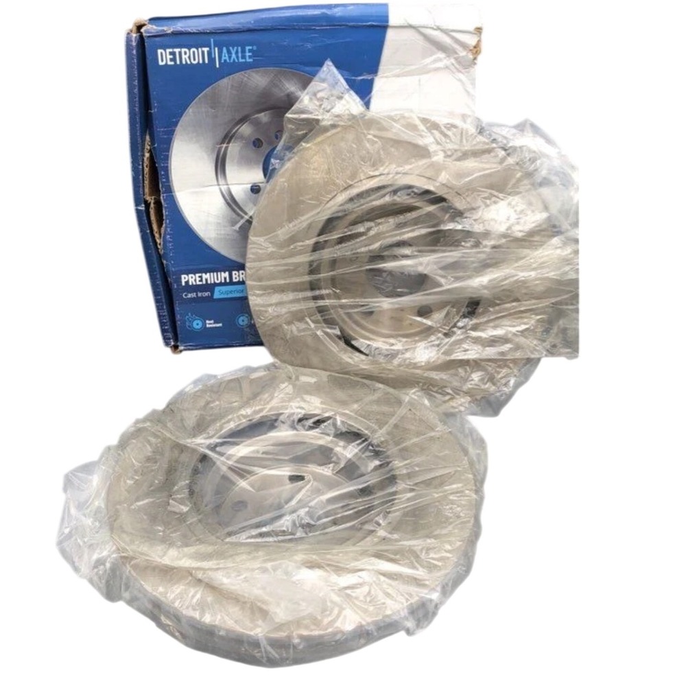 Detroit Axle Premium Brake Rotors Cast Iron Superior Stopping Power New